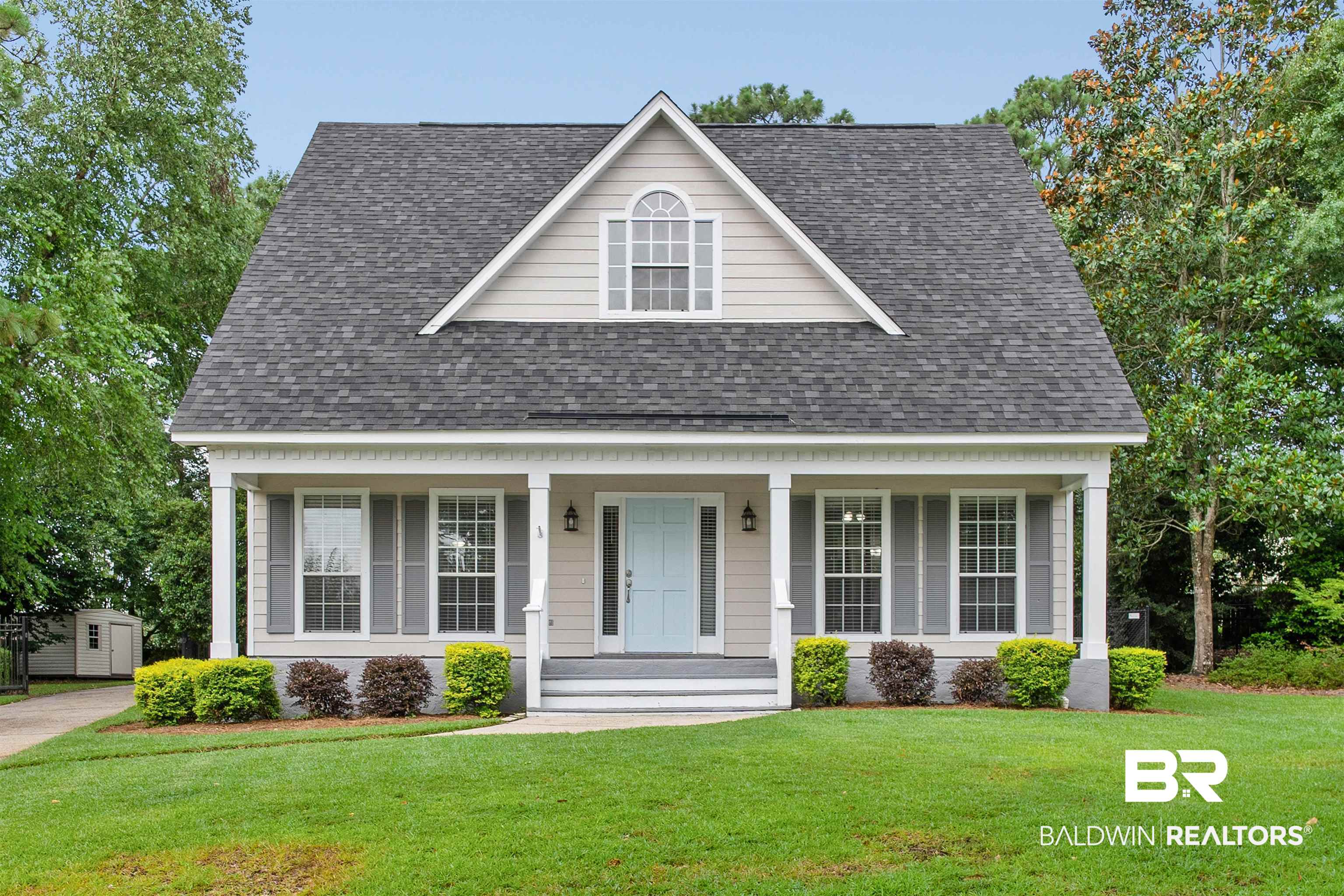 6457 Double Tree Court Mobile, AL 36695 - Photo 1 of 37 View of front of house featuring a front yard and covered porch