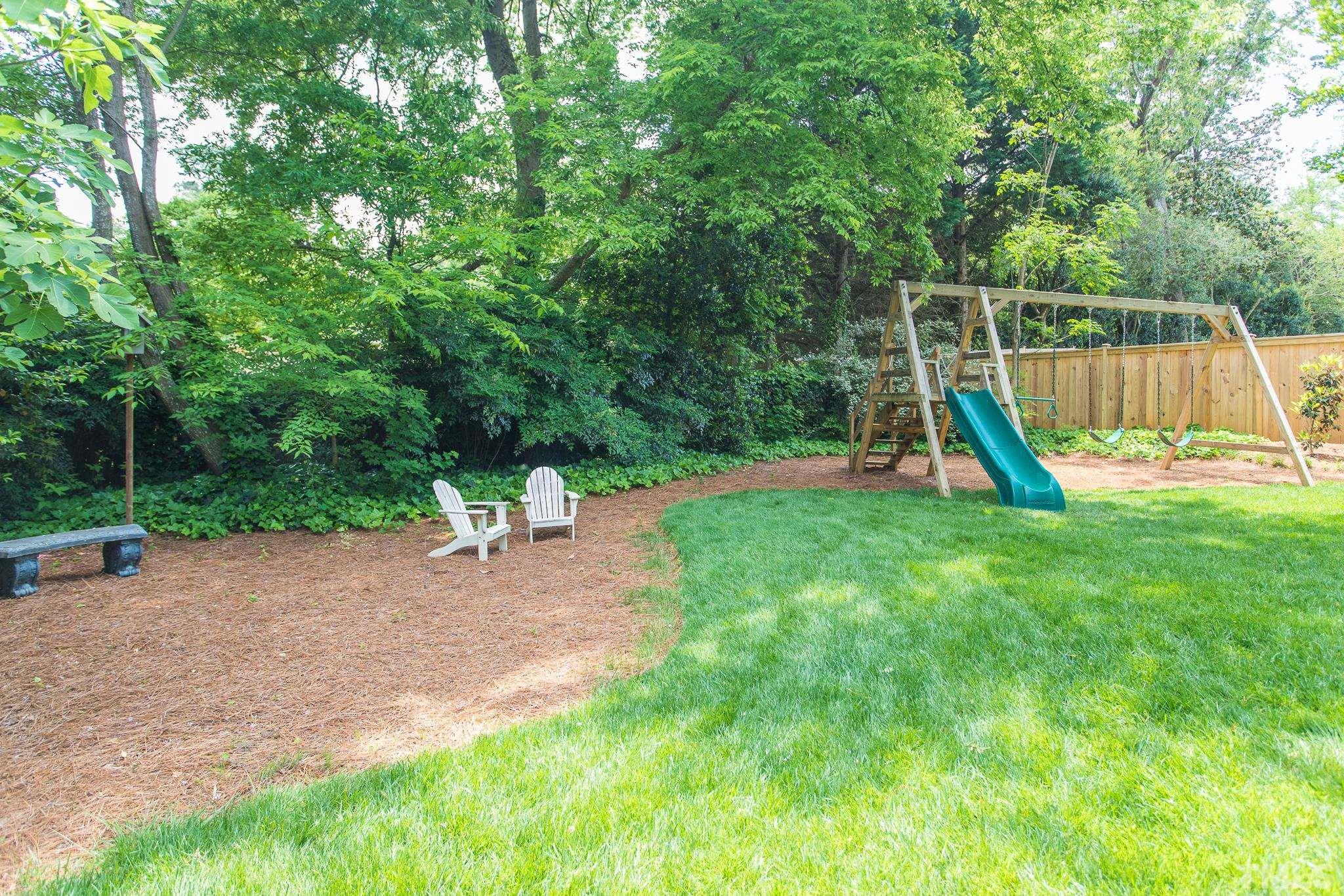 3431 Churchill Road Raleigh, NC 27607 - Photo 6 of 47 a view of a park with slide