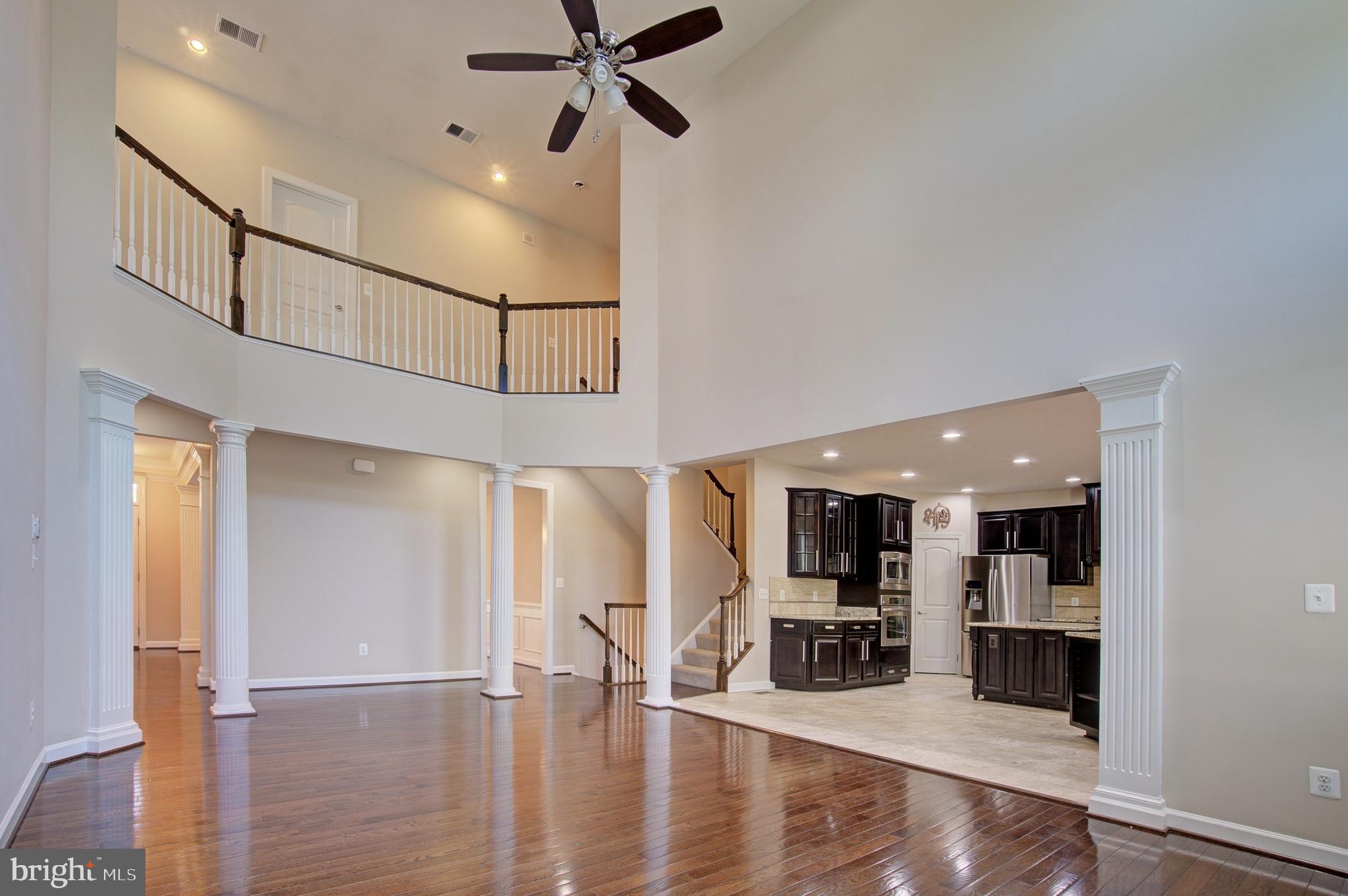 44369 Stone Roses Circle Ashburn, VA 20147 - Photo 17 of 45 Family Room View from Top Floor