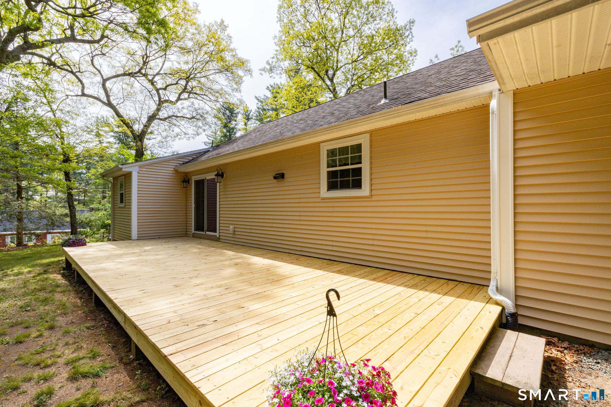 29 Old Simsbury Road Granby, CT 06035 - Photo 10 of 34 The deck boards were recently replaced with new pressure-treated wood.