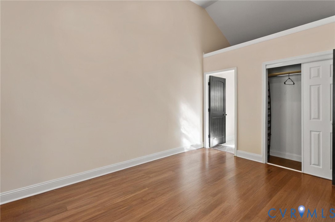 467 Blundon Road Reedville, VA 22539 - Photo 23 of 35 wooden floor in an empty room