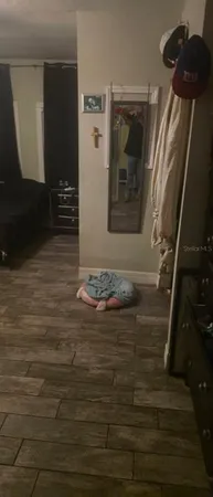 a view of water heater room