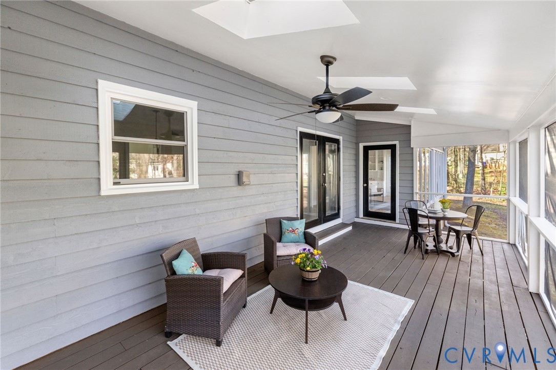 6024 Watch Harbour Road Midlothian, VA 23112 - Photo 13 of 44 Screened porch off kitchen
