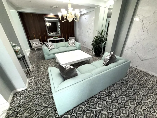 a view of a living room