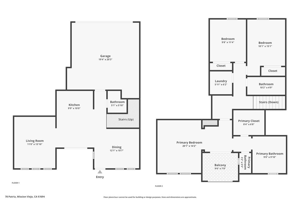 78 Patria Rancho Mission Viejo, CA 92694 - Photo 28 of 56 a picture of a floor plan