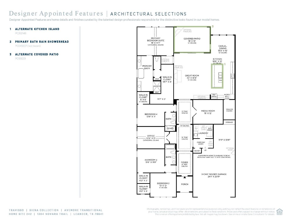1304 Novara Trail Leander, TX 78641 - Photo 25 of 25 a picture of a floor plan