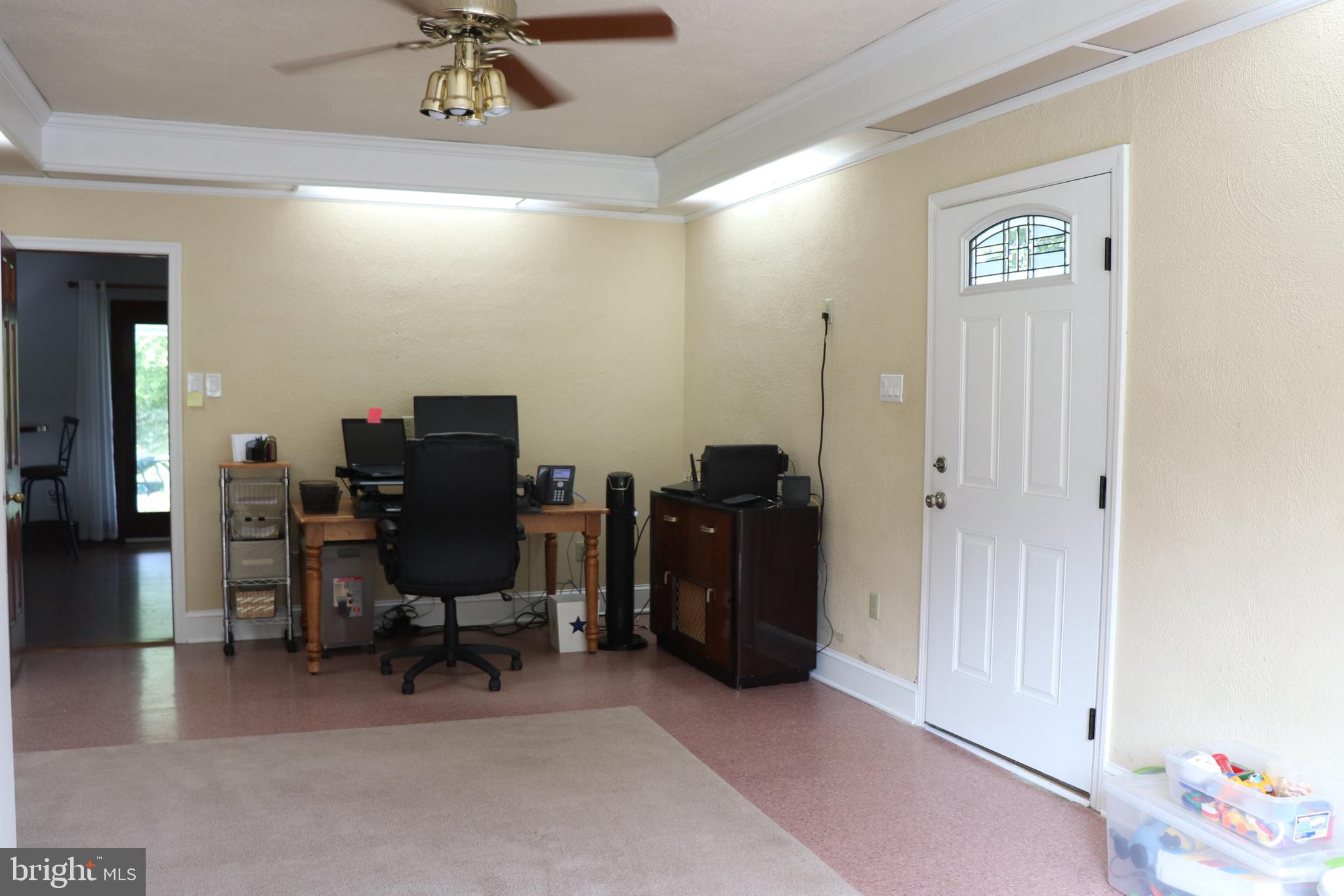 2181 School Road Pottstown, PA 19465 - Photo 19 of 42 a view of a workspace with furniture and a window