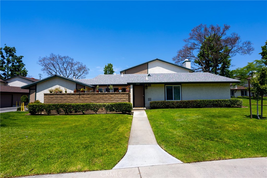 5509 Muir Drive Buena Park, CA 90621 - Photo 1 of 1 a front view of a house with a garden