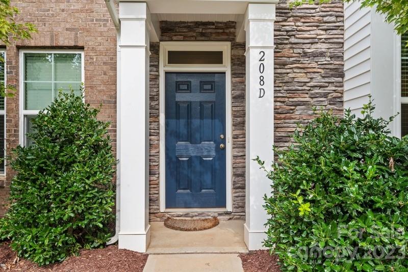 208 Waterlynn Ridge Road, Unit D Mooresville, NC 28117 - Photo 4 of 23 front view of the door of the house
