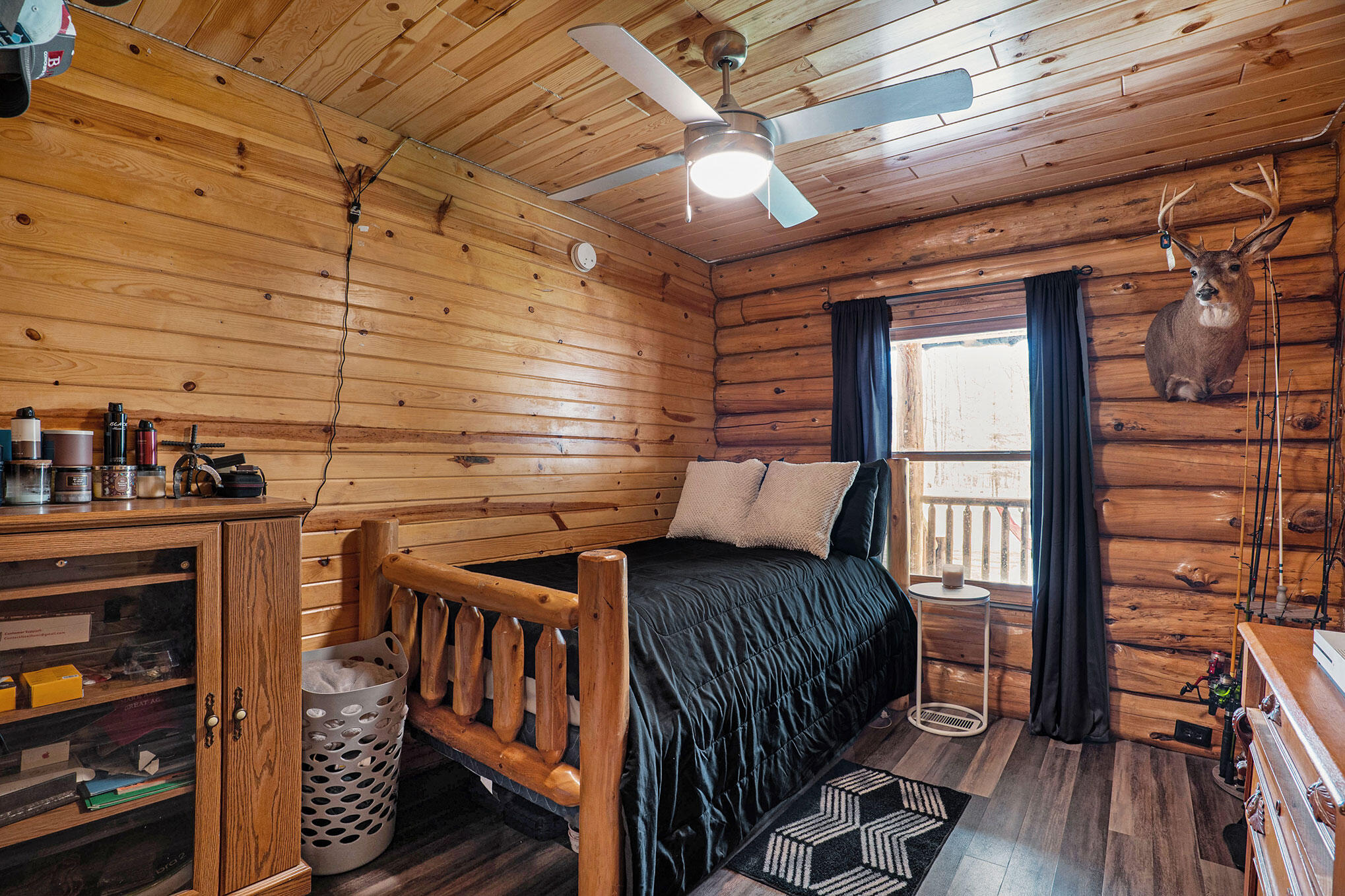 22378 2 Mile Road Morley, MI 49336 - Photo 12 of 26 22375 2 Mile Rd Log Home Clint MAki 616-