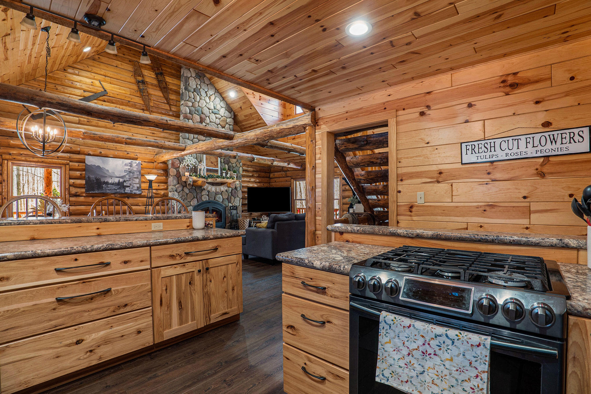 22378 2 Mile Road Morley, MI 49336 - Photo 10 of 26 22375 2 Mile Rd Log Home Clint MAki 616-