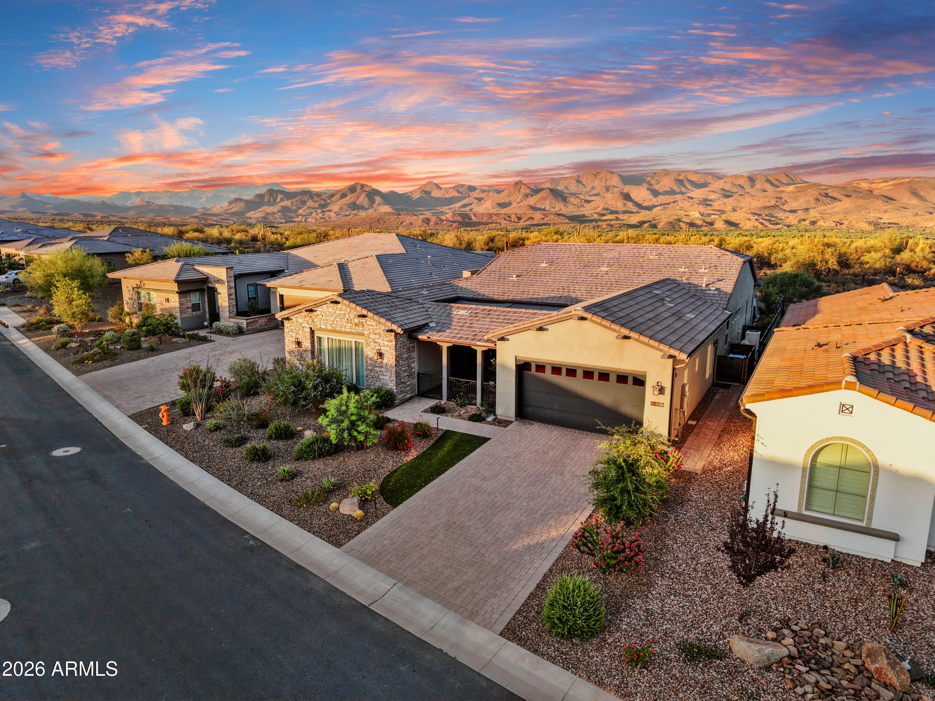 28517 North Camel Rock Court Rio Verde, AZ 85263 - Photo 2 of 39 an aerial view of a house