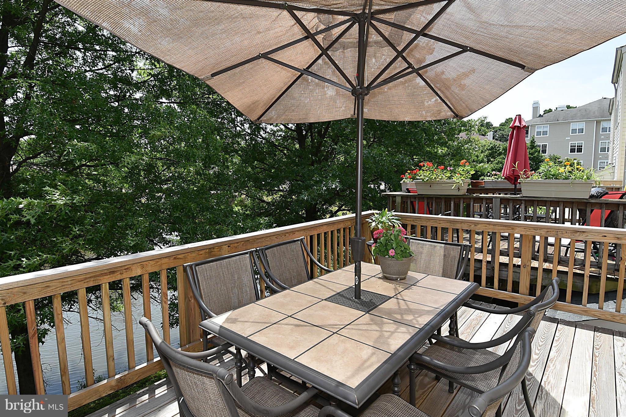 4234 Wheeled Caisson Square Fairfax, VA 22033 - Photo 23 of 30 Deck overlooking water