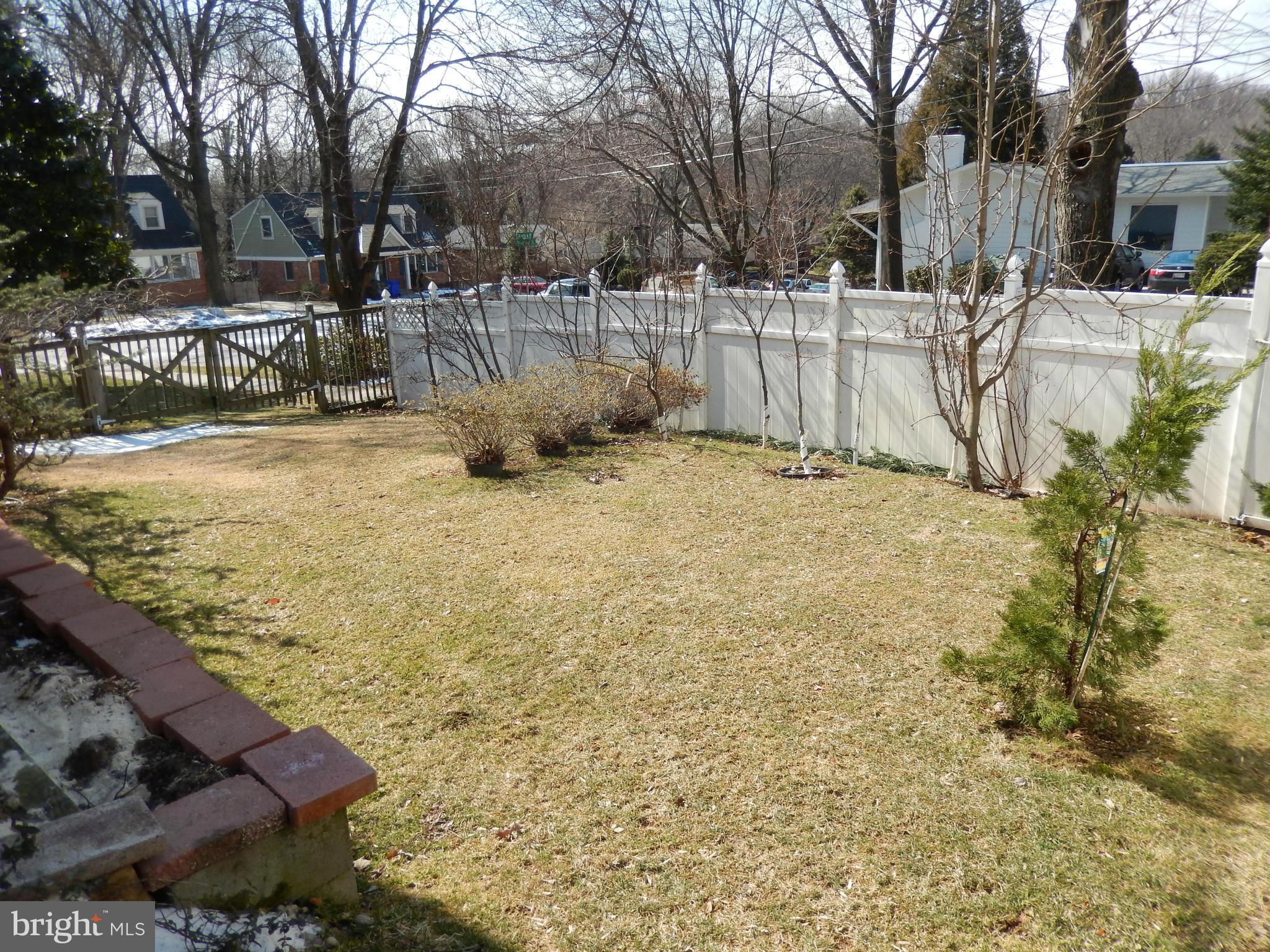 6325 Rockhurst Road Bethesda, MD 20817 - Photo 29 of 30 Beautiful Back Yard