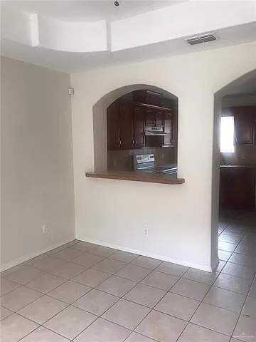 a living room with a fireplace