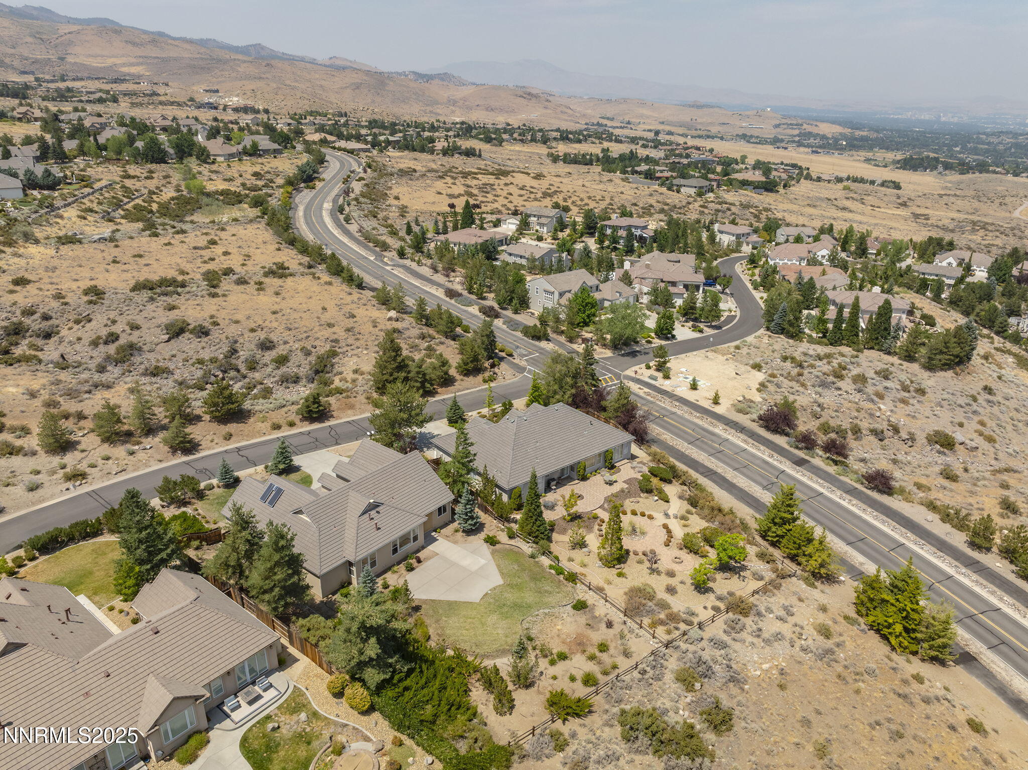 3206 Old Coach Court Reno, NV 89511 - Photo 39 of 40 an aerial view of residential houses with outdoor space