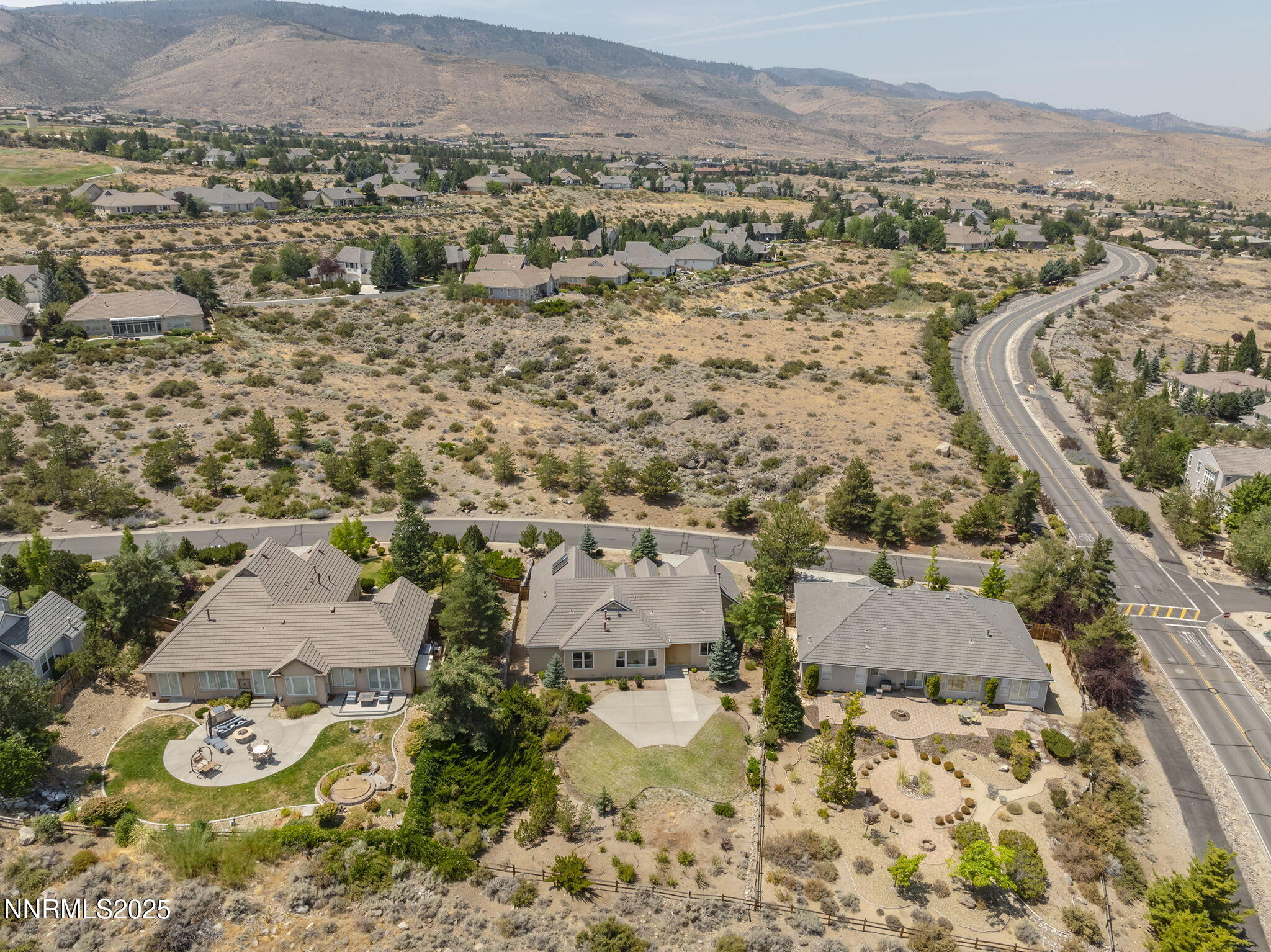 3206 Old Coach Court Reno, NV 89511 - Photo 40 of 40 an aerial view of residential house and outdoor space