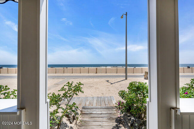 0 Beach Front Manasquan, NJ 08736 - Photo 40 of 47 a view of a balcony with potted plants