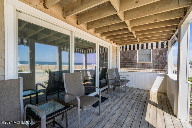 0 Beach Front Manasquan, NJ 08736 - Photo 5 of 47 a view of a chairs in a balcony