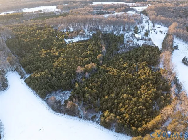 a view of a lake with mountains in the background