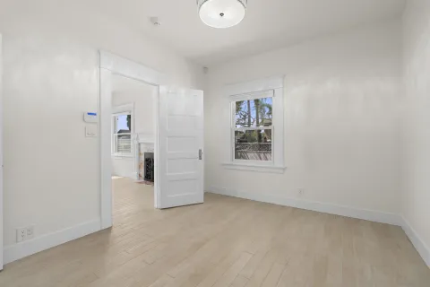 a house view with a outdoor space