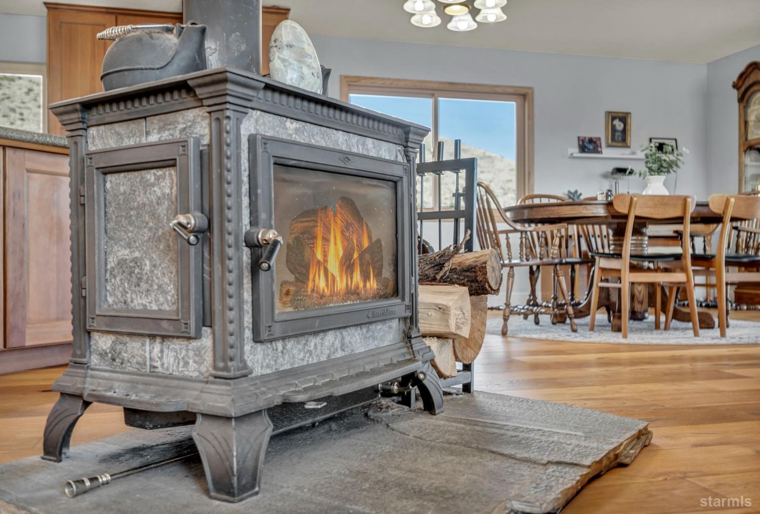 110 Carson View Markleeville, CA 96120 - Photo 14 of 39 a living room with furniture and a fireplace