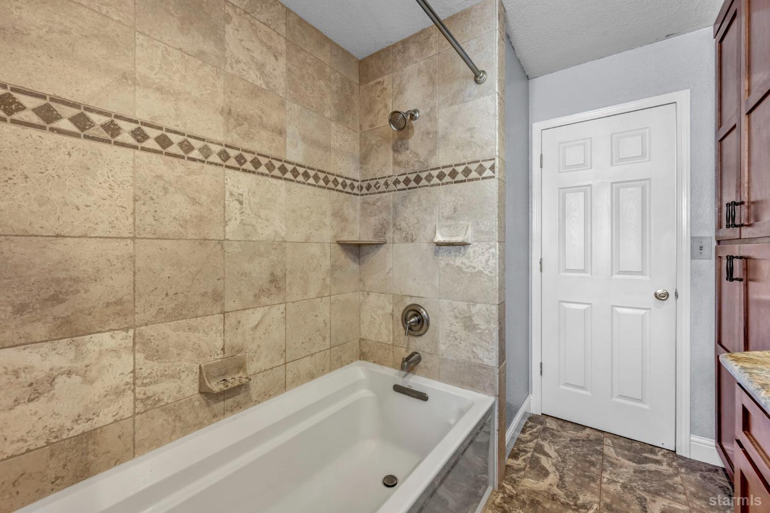 110 Carson View Markleeville, CA 96120 - Photo 20 of 39 a bathroom with a bathtub and shower