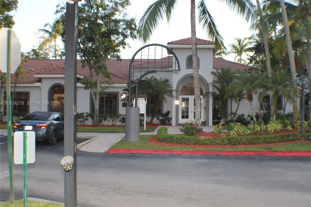 a front view of house with yard