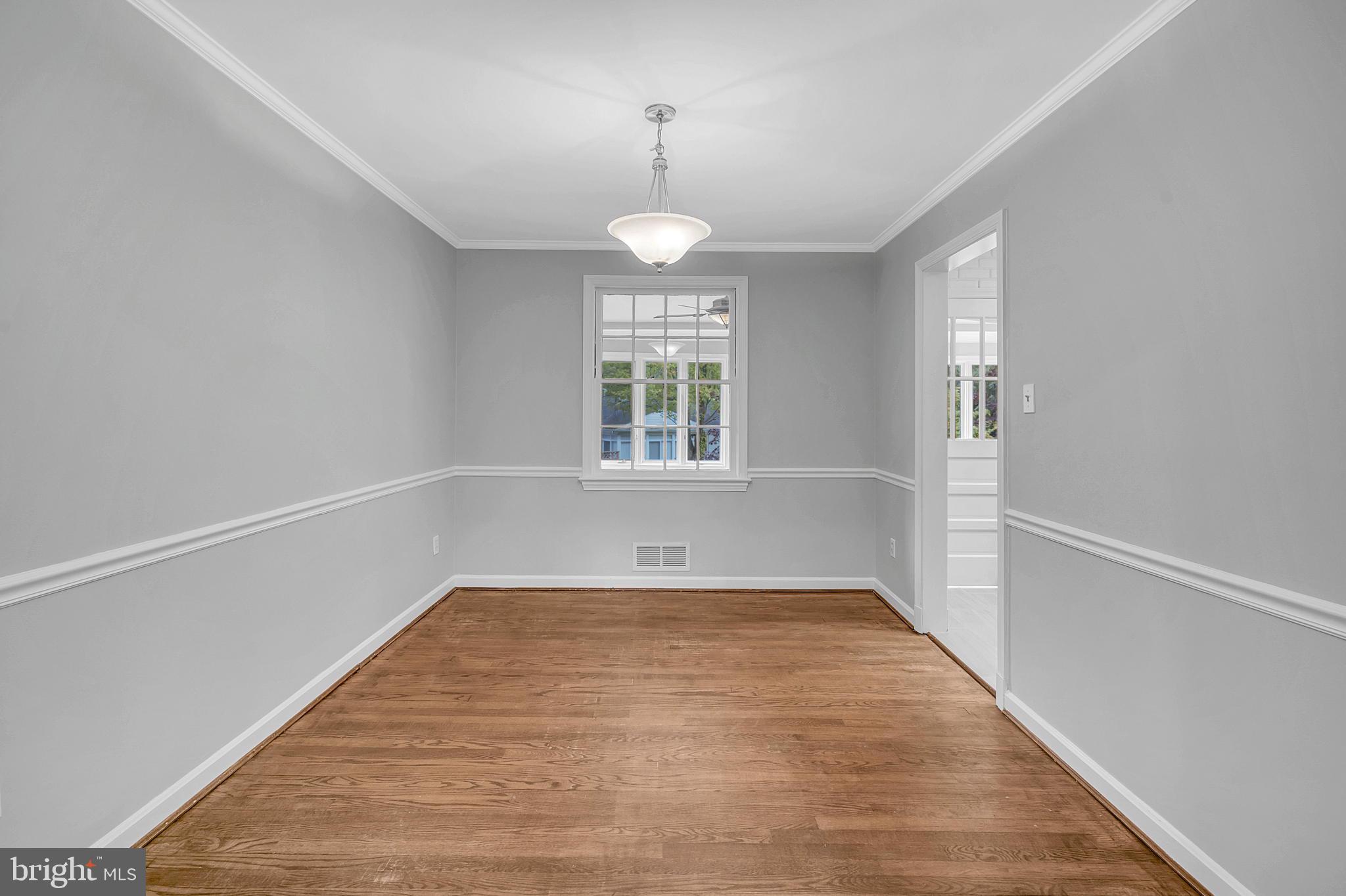 Dining room off kitchen