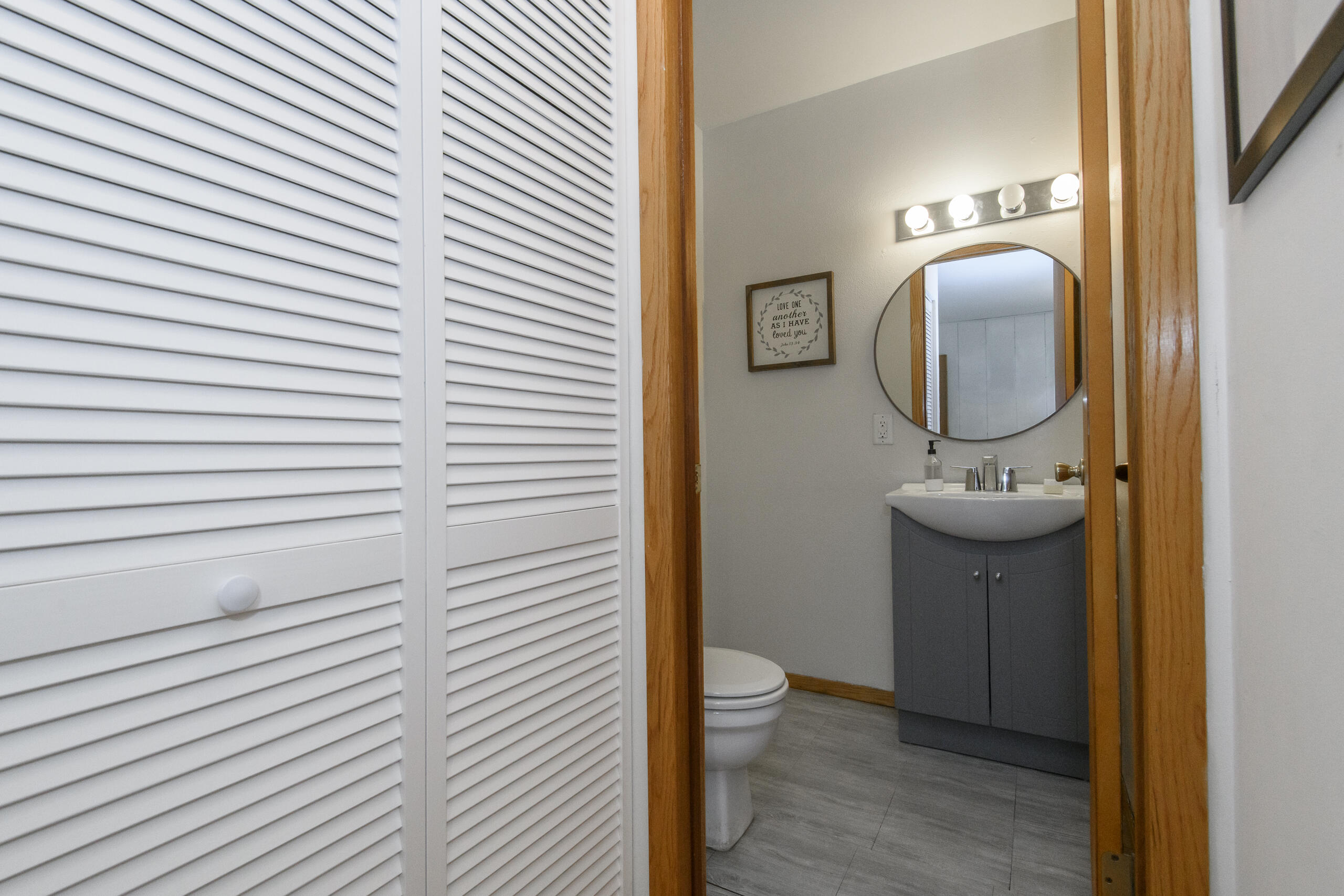 6941 West Glenbrook Road, Unit 3 Milwaukee, WI 53223 - Photo 12 of 32 Half bathroom on main level