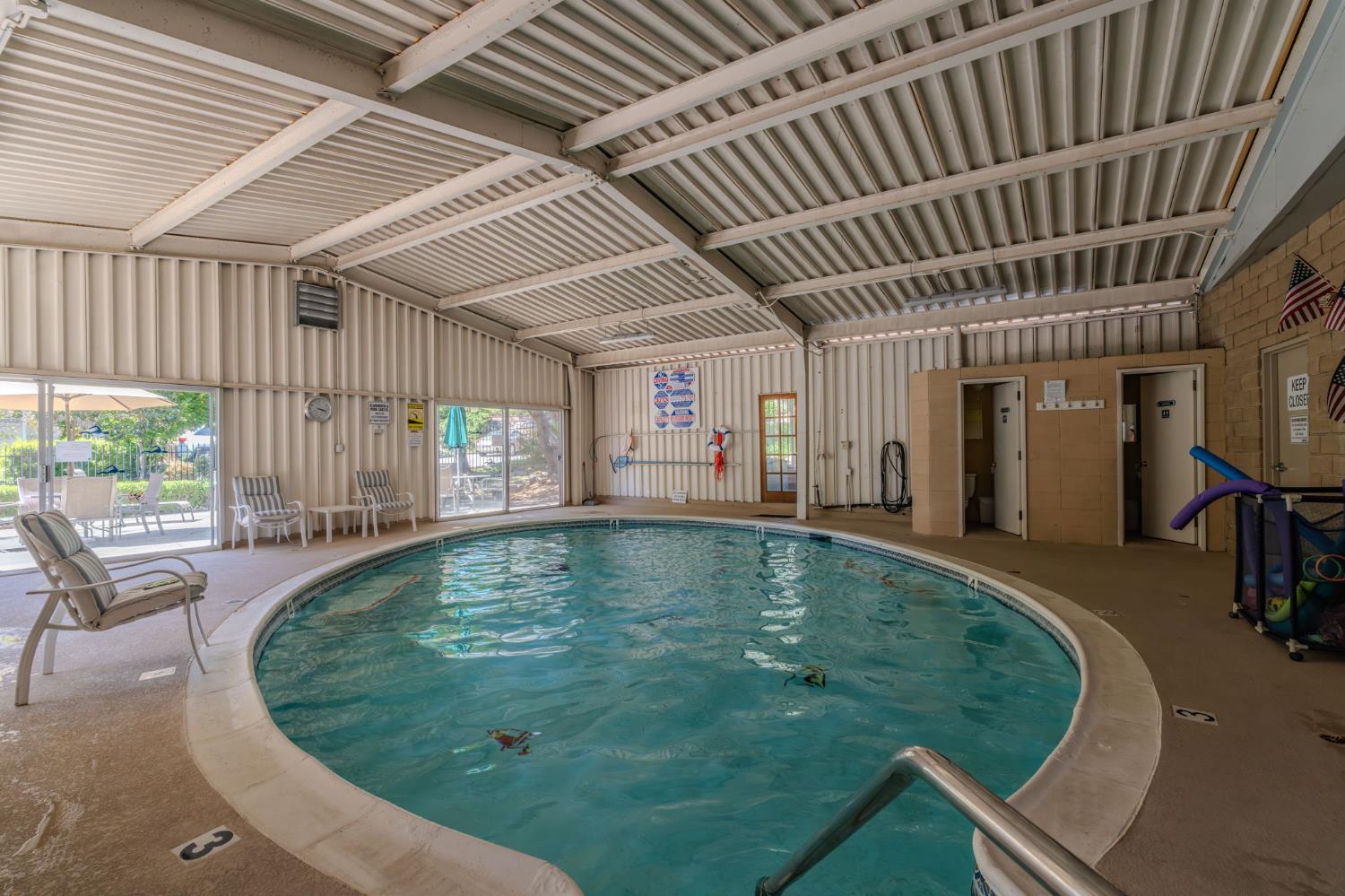 1281 Pleasant Valley Road, Unit 28 Diamond Springs, CA 95619 - Photo 33 of 36 CLUBHOUSE INDOOR HEATED POOL