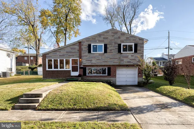 a view of a house with garden