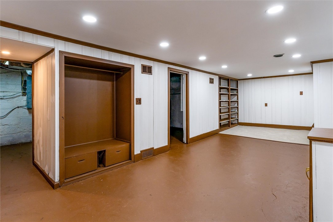 770 Genesee Park Boulevard Rochester, NY 14619 - Photo 35 of 48 SEMI Finished Basement