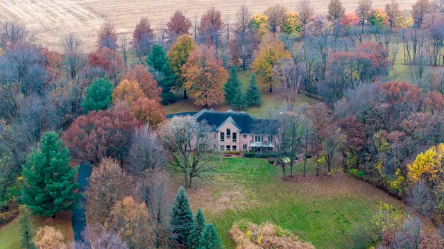 front view of house with a yard