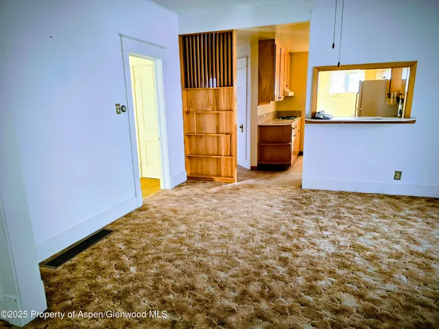 a view of a car garage