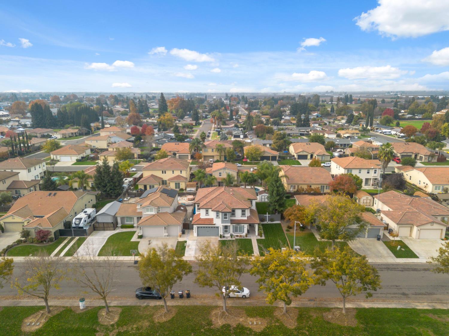 4215 Riopel Avenue Denair, CA 95316 - Photo 47 of 62 an aerial view of residential houses with city view