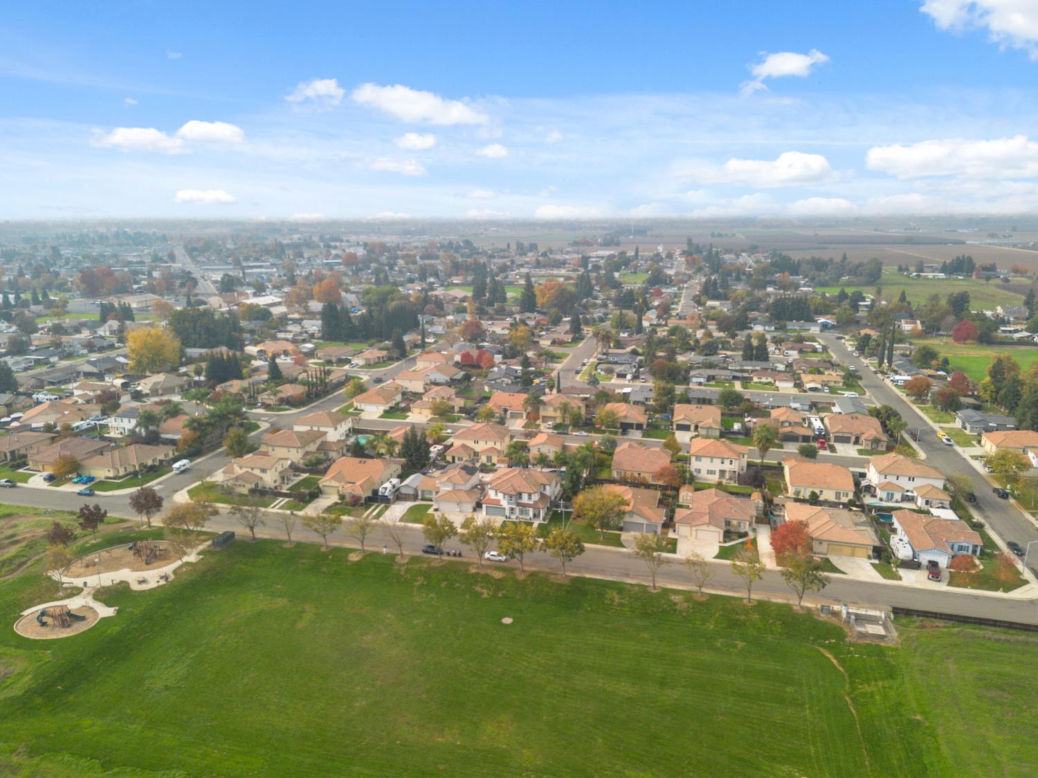 4215 Riopel Avenue Denair, CA 95316 - Photo 50 of 62 an aerial view of residential houses with outdoor space