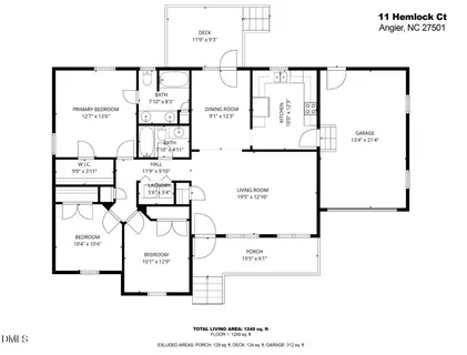 $280,000 | 11 Hemlock Court, Angier, NC 27501