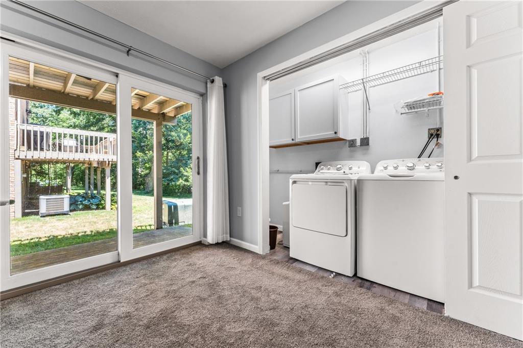 332 Central Drive Cranberry Township, PA 16066 - Photo 19 of 28 a utility room with washer and dryer