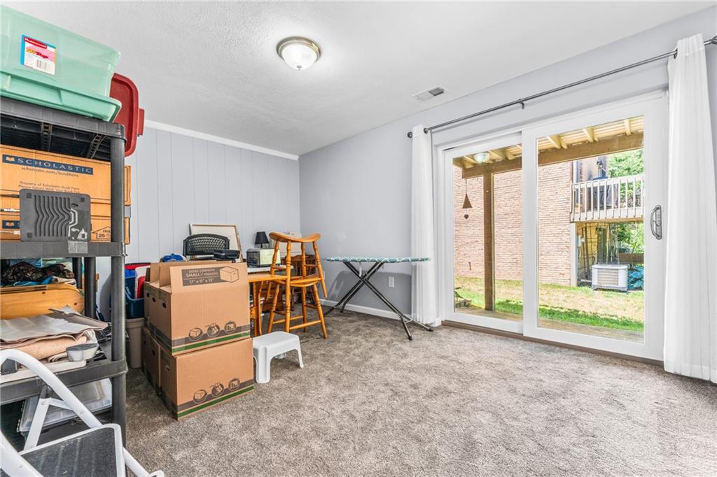 332 Central Drive Cranberry Township, PA 16066 - Photo 20 of 28 a view of living room with furniture and a floor to ceiling window