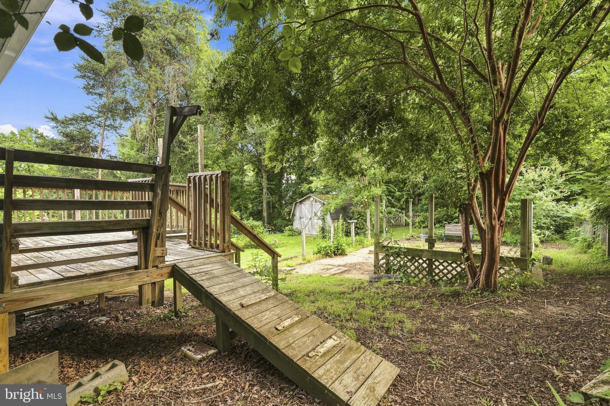 2725 Cove Point Road Lusby, MD 20657 - Photo 19 of 63 Ramp to deck