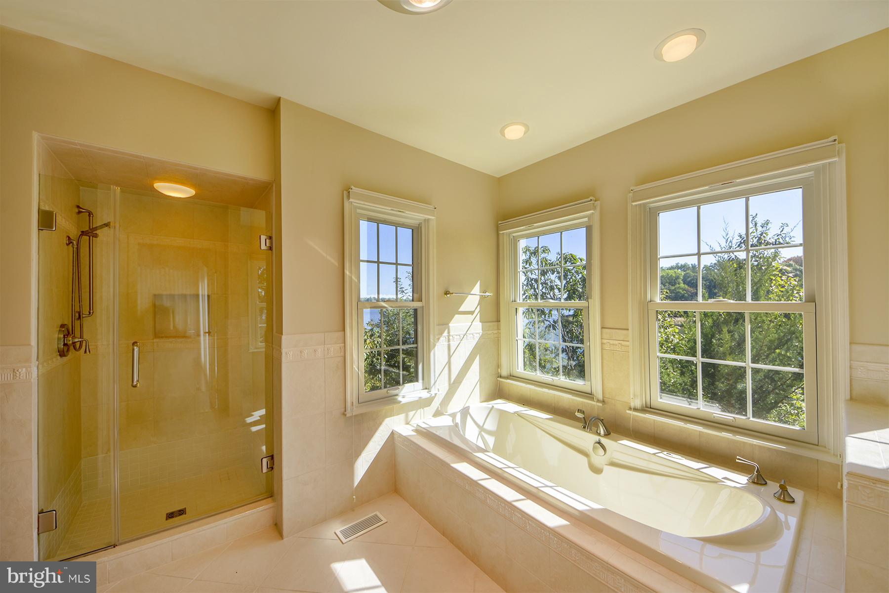 960 South River Landing Road, Unit 960 Edgewater, MD 21037 - Photo 13 of 29 Luxurious master bath has soaking tub and shower