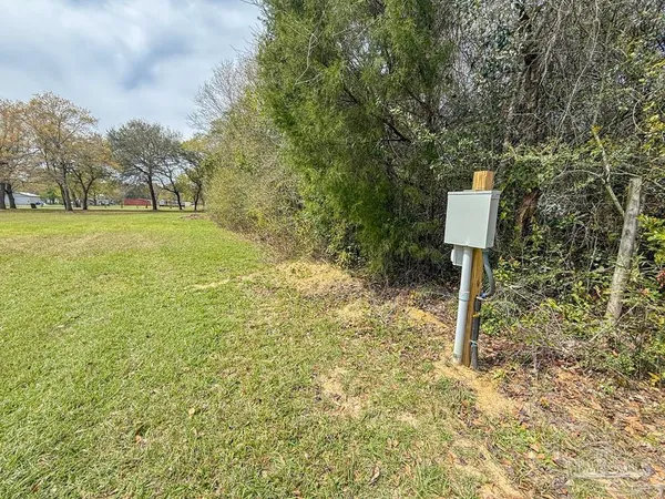 a view of a lake with houses