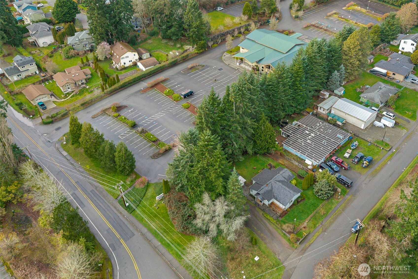 26009 Barrett Road Northeast Kingston, WA 98346 - Photo 23 of 25 an aerial view of a city