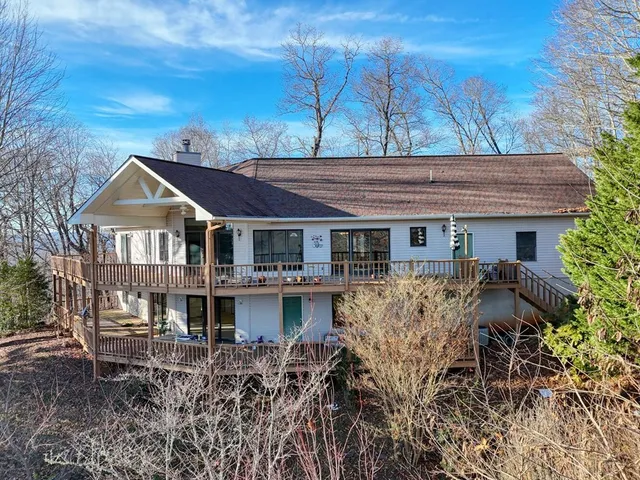 a view of a roof deck