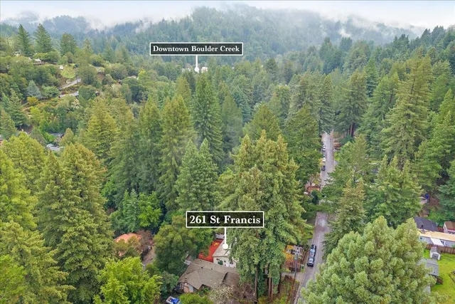 $839,000 | 261 St Francis Drive, Boulder Creek, CA 95006
