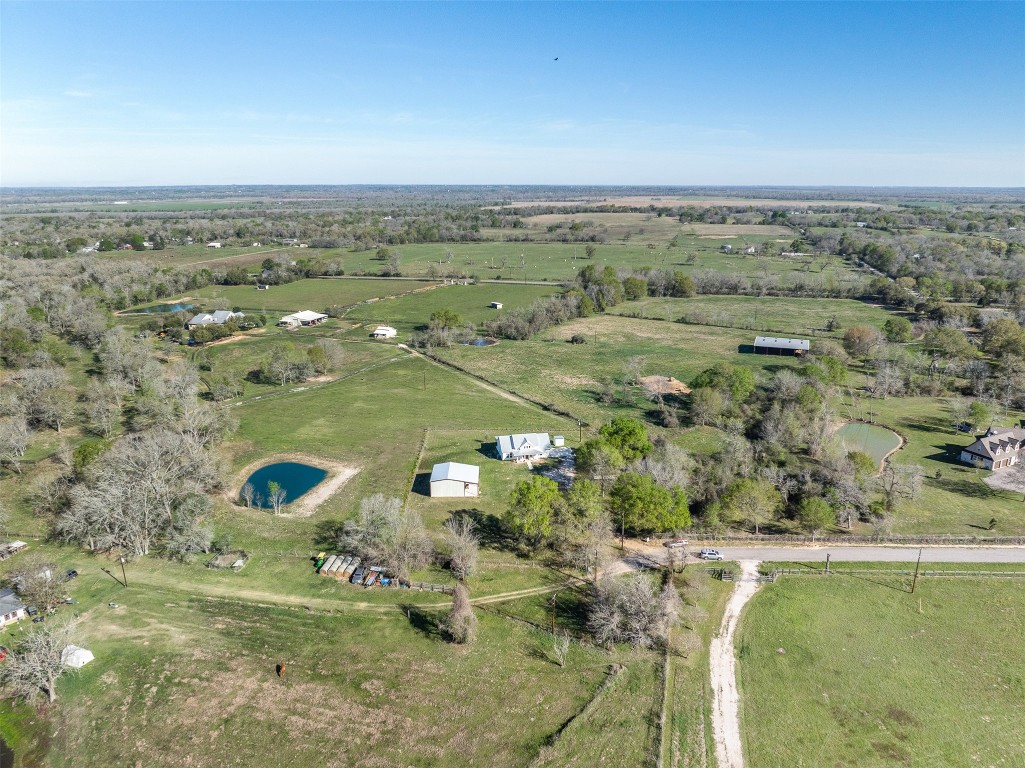 44206 Springer Road Hempstead, TX 77445 - Photo 35 of 43 an aerial view of a residential houses with outdoor space