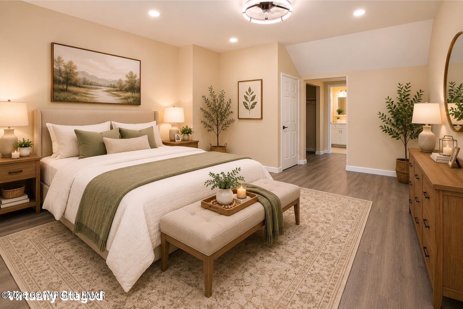 174 Sand Spring Road Cresco, PA 18326 - Photo 27 of 40 Virtually Staged Bedroom 1