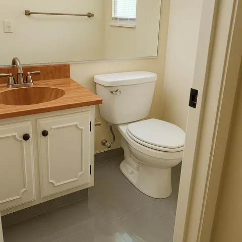 a view of front door