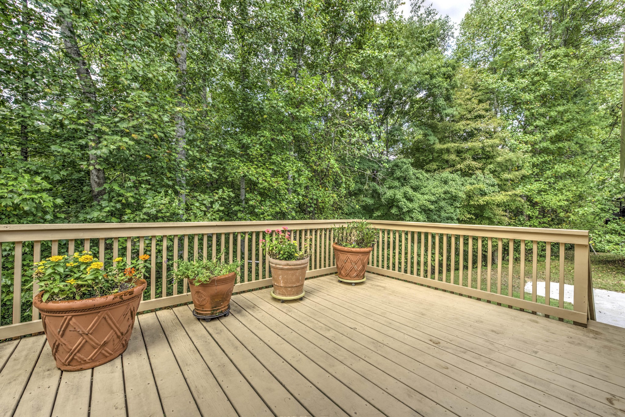118 Garnet Lane Oak Ridge, TN 37830 - Photo 12 of 28 a view of a two chairs on the deck